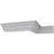 Ekena Millwork 2 3/8"H x 2 3/8"P x 3 1/4"F x 94 1/2"L Tirana Crown Moulding MLD02X02X03TI - alternate 8